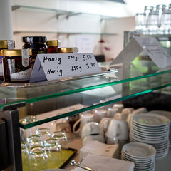 Theke der Cafeteria
